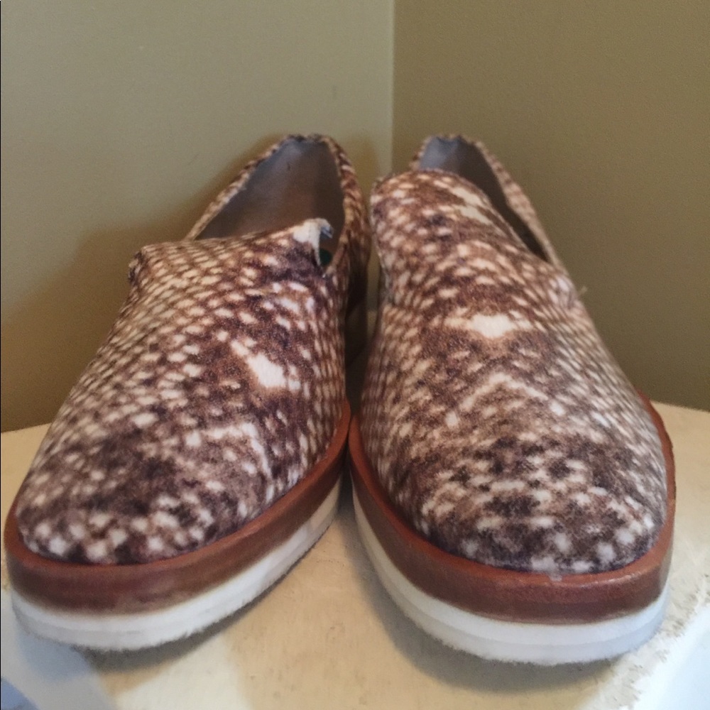 Free People Snake skin design uppers.